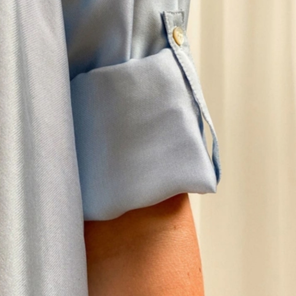 Birgitte Herskind Blue Stella Maxi Shirt Dress Size 34 - Picture 2 of 16